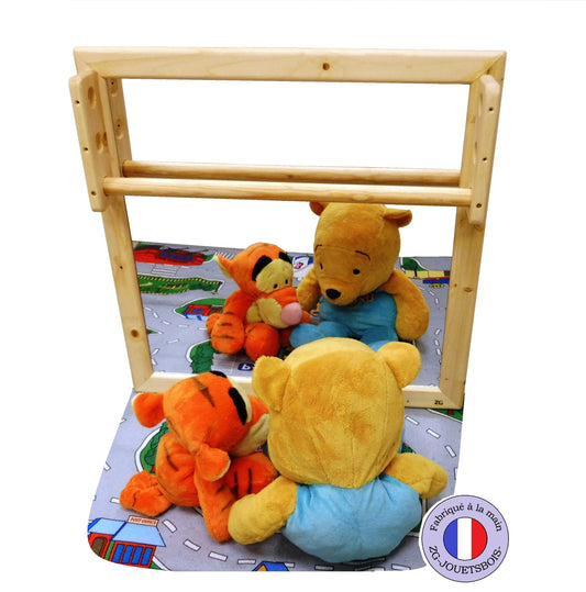 Espejo Montessori 110x70 cm con barra braquiadora – ZG-jouetsbois