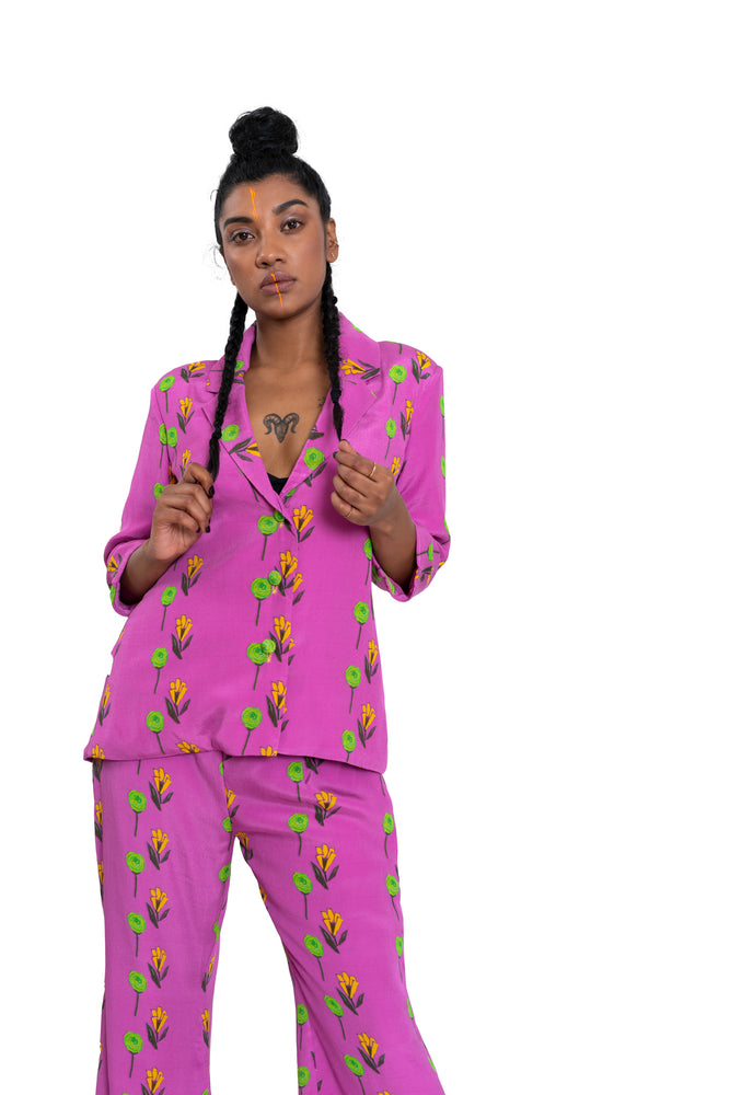 
                  
                    Rose and Tulip Pant Suit
                  
                