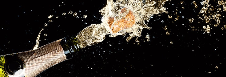 Images de science : Pourquoi le Champagne produit une puissante onde de  choc au débouchage