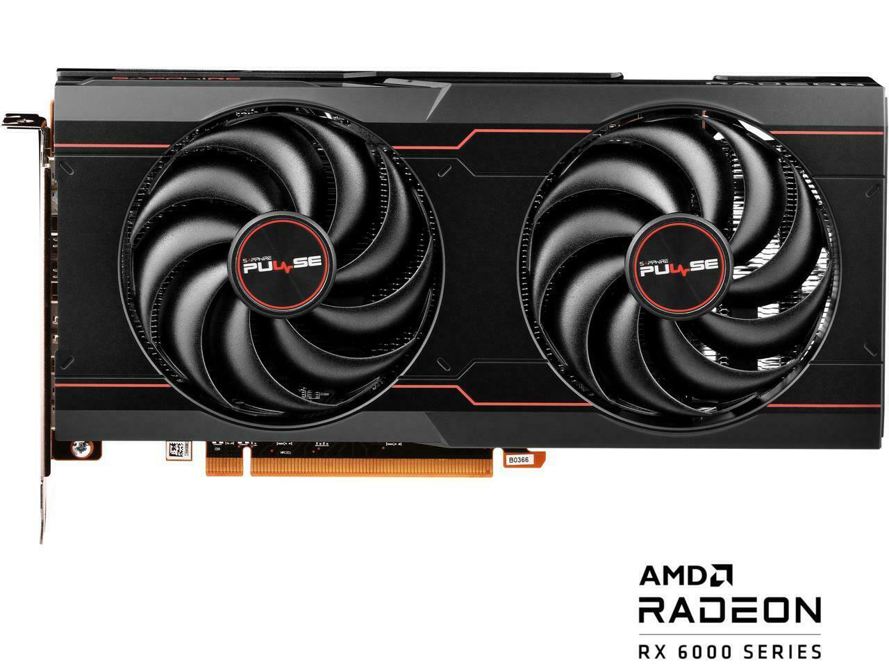 SAPPHIRE PULSE AMD Radeon RX 6600 XT GDDR6 8GB Graphics Card