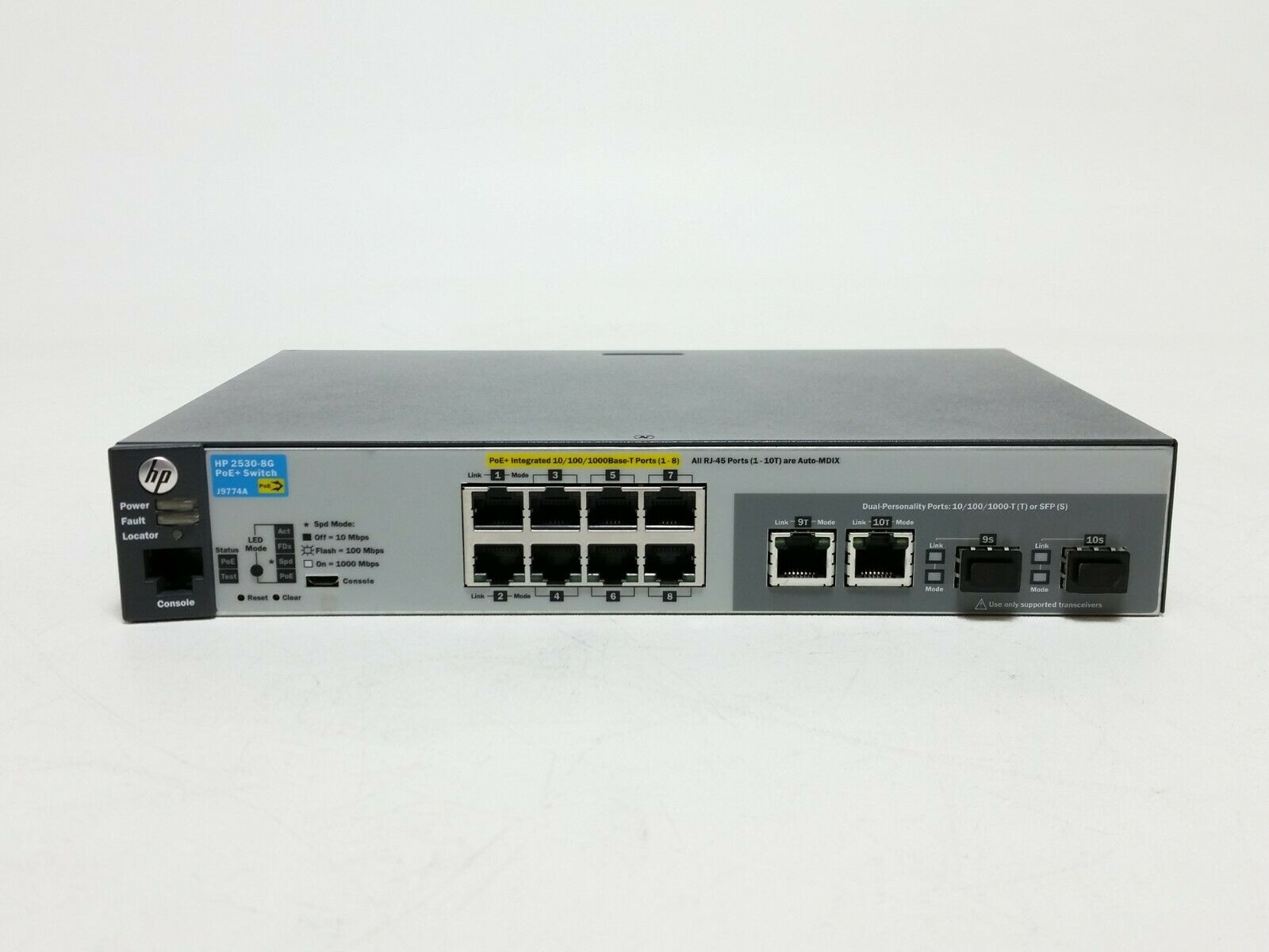 Switch　2530-8-PoE+　HP　並行輸入品-