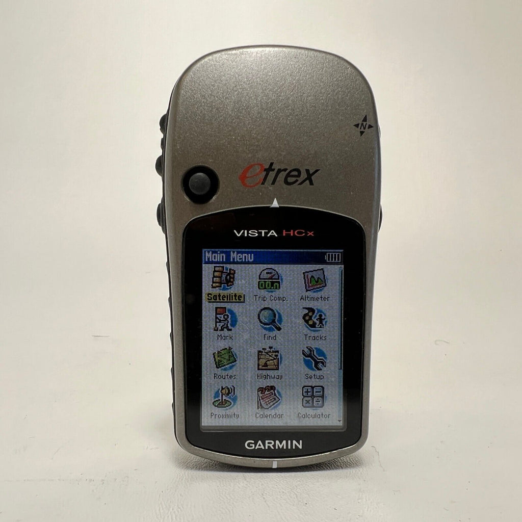 eTrex Vista HCx GPS Handheld Navigator Battery Teste – Computer Surplus