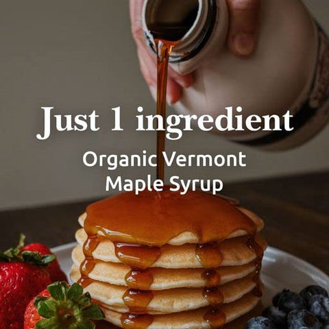 Organic Vermont maple syrup