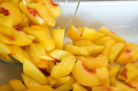 Peach Crisp With Maple Cream Sauce Recipe