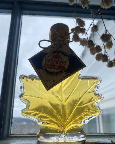 Golden maple syrup