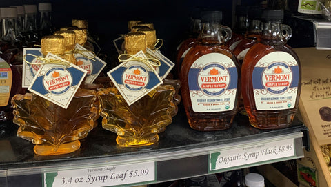 Enjoy Vermont maple syrup 