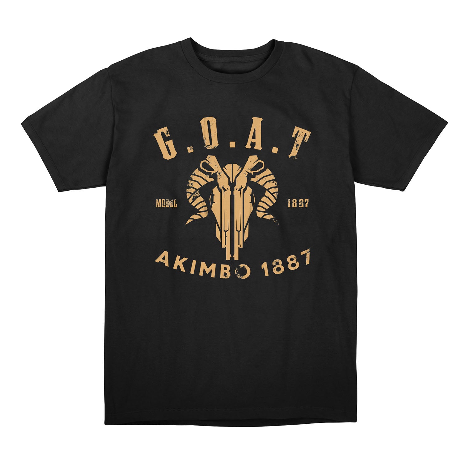 Call of Duty Akimbo 1887 Black T-Shirt - CALL OF DUTY MERCH