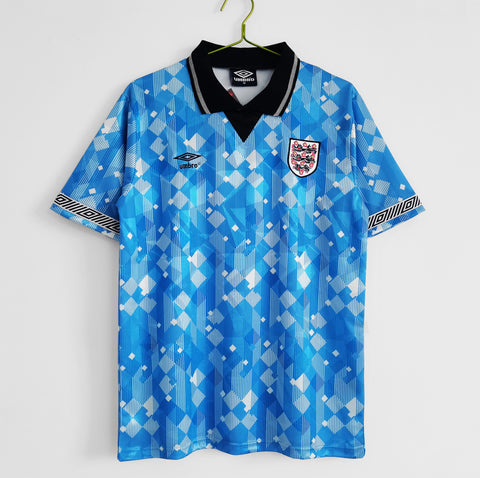 England Retro Jersey Home World Cup 1998 – MS Soccer Jerseys