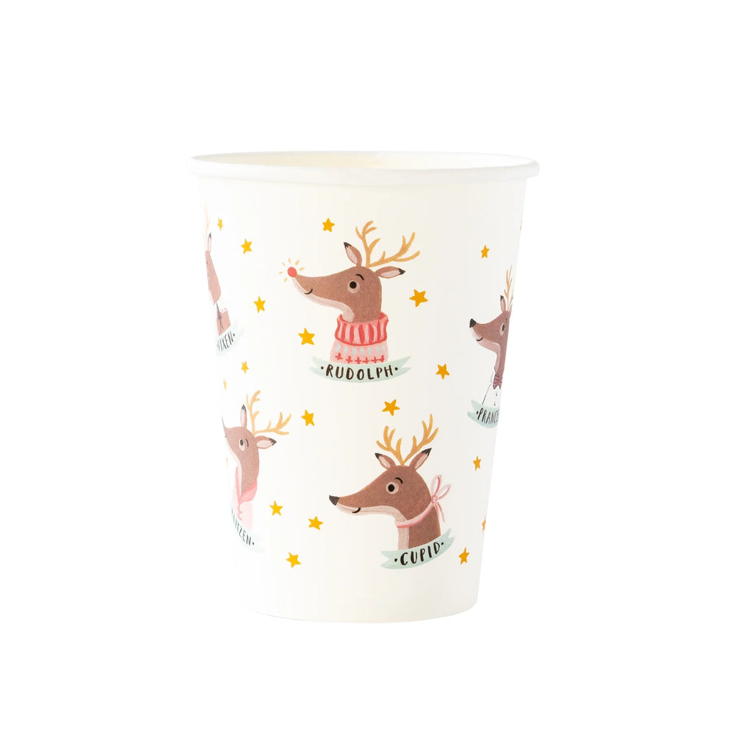 Sun Hats & Wellie Boots: Paper Cup Reindeers