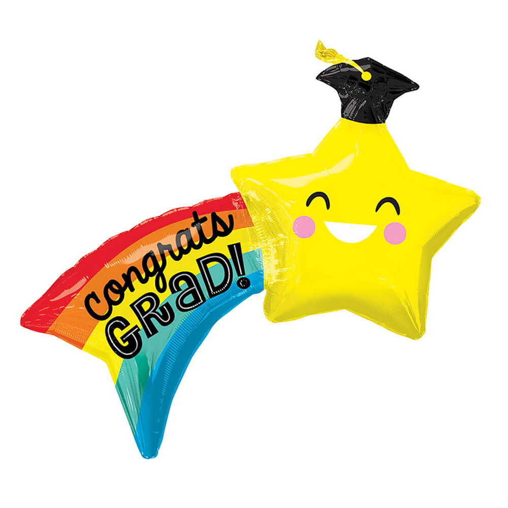 18 Snoopy Congrats Grad! - Foil Mylar Balloon