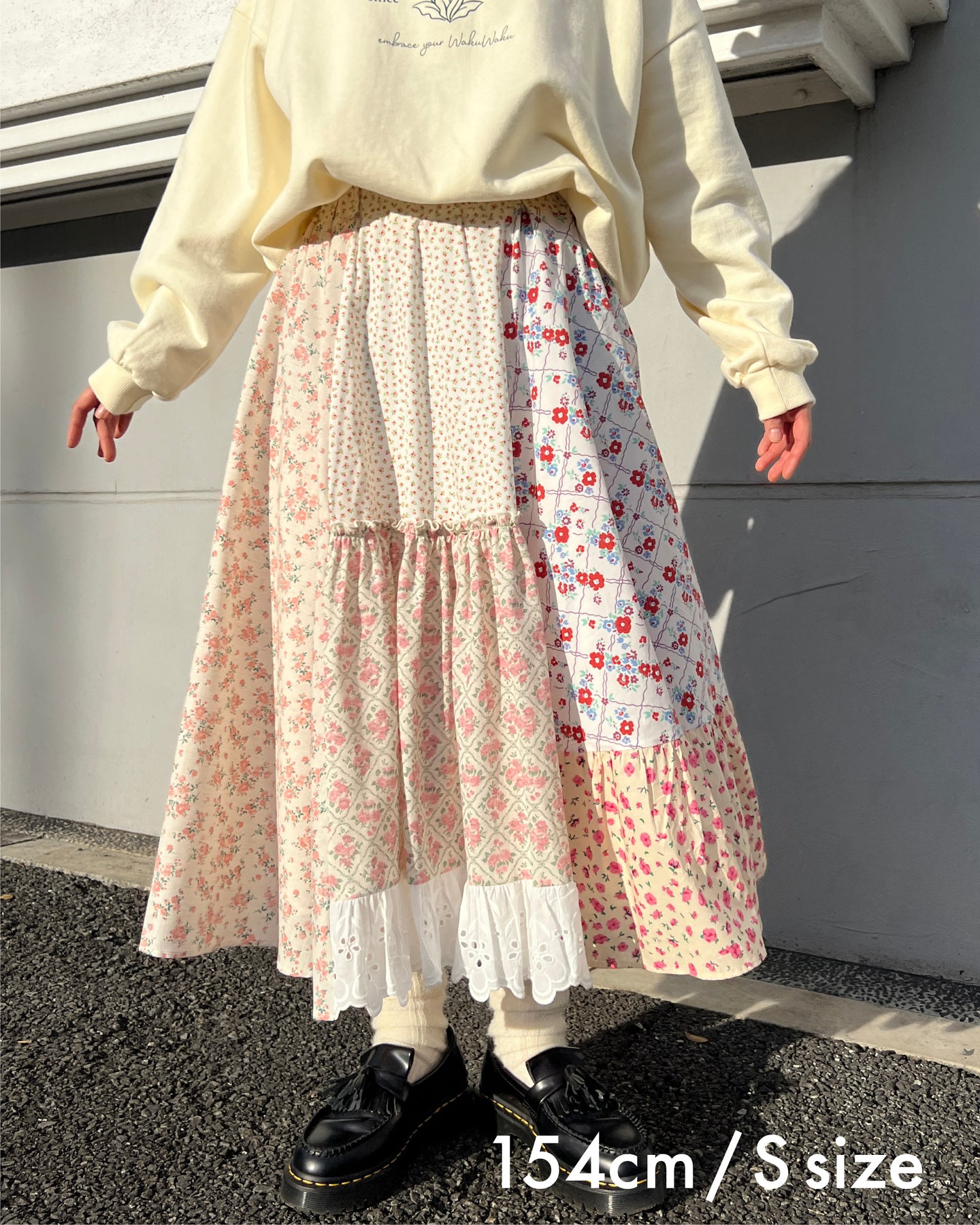 50%OFF あさぎーにょ パッチワークフレアスカート poppy あさぎーにょ ...