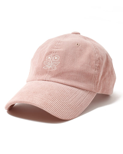 Corduro logo cap (pink)