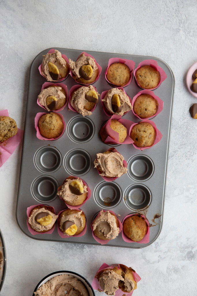 Mini Banana Bread Muffin Recipe