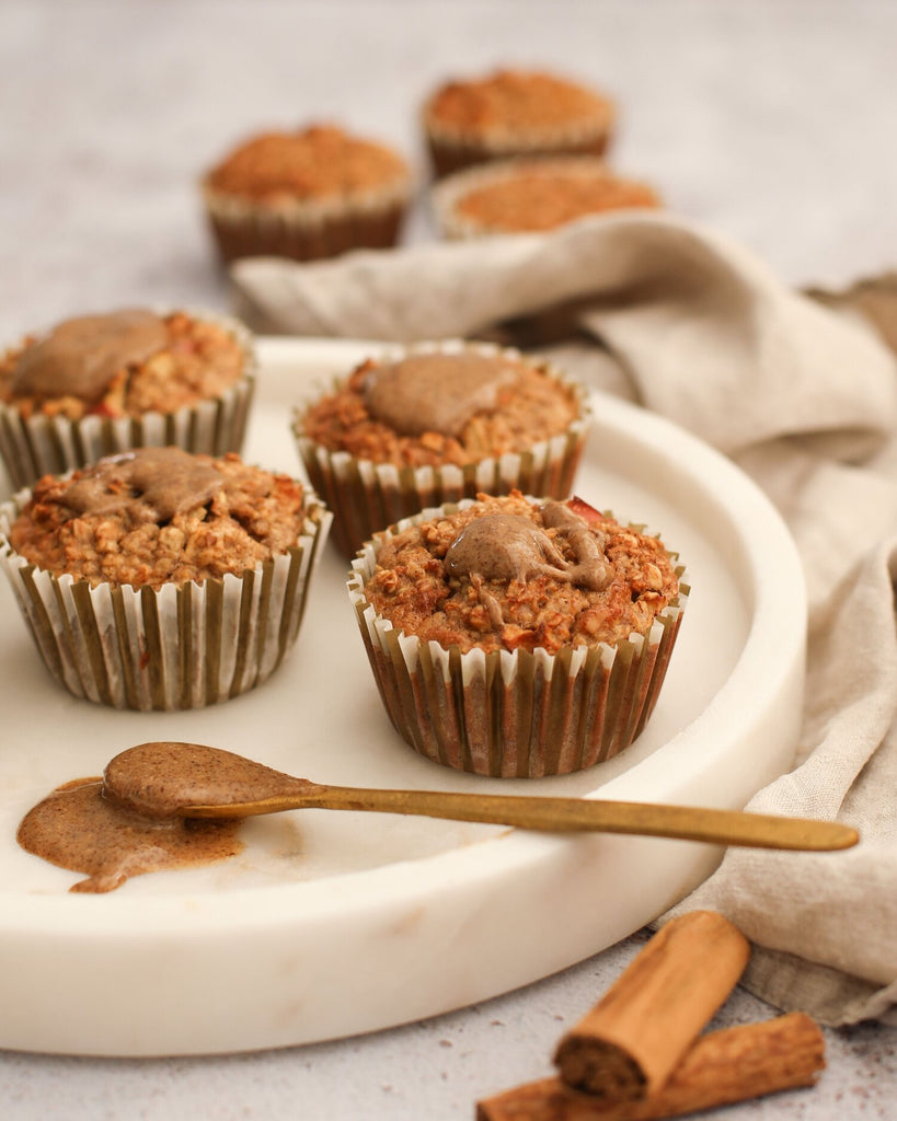 Cinnamon Spiced Apple Muffins