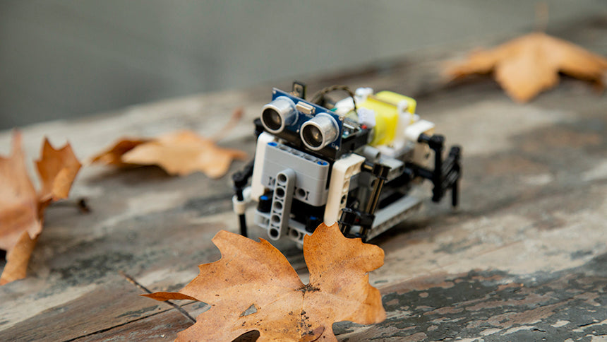 The LEGO®-compatible Quadruped robot