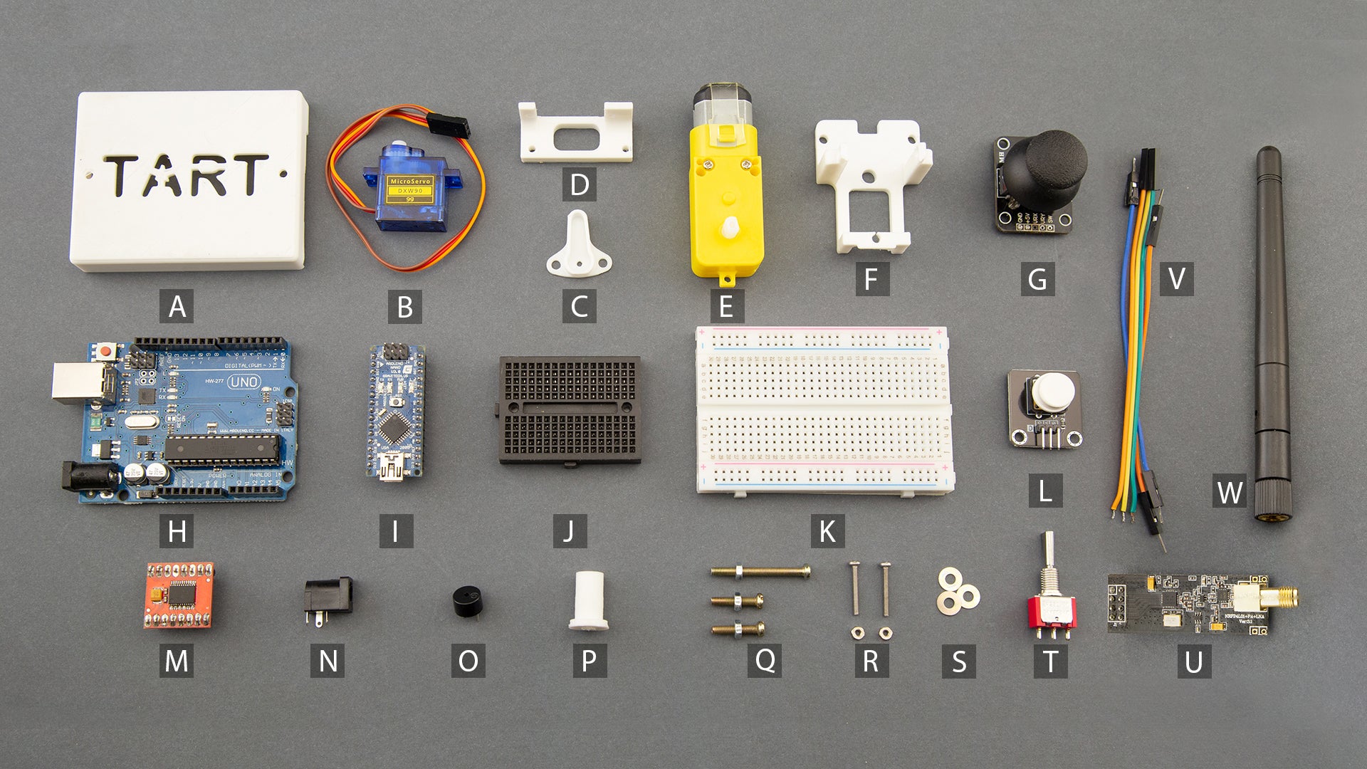 Electronic and electromechanical components