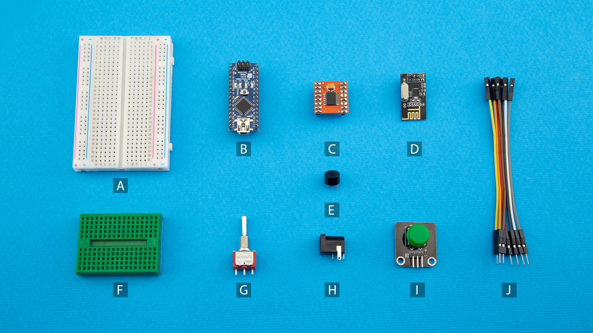 Electronic and electromechanical components