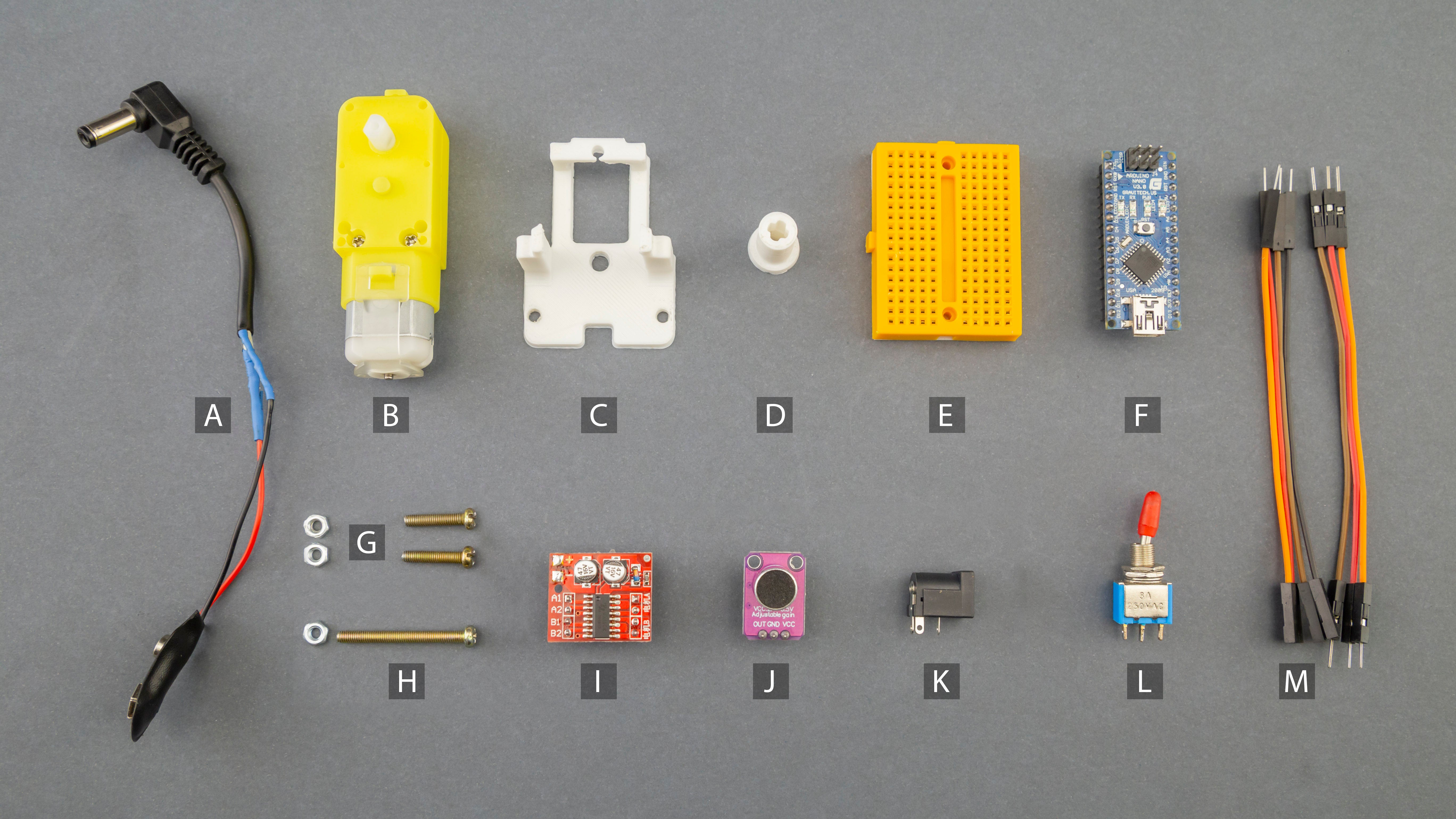 Electronic and electromechanical components