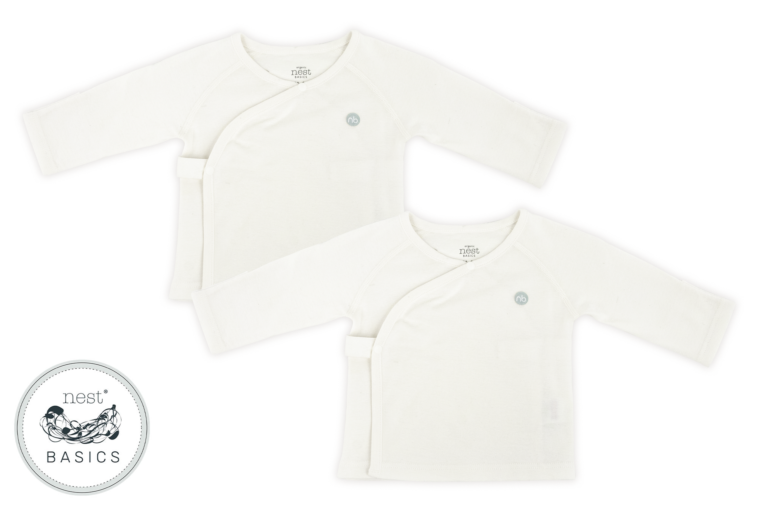 Toddler & Kids Long Sleeve Shirt – White – Premium 100% Cotton