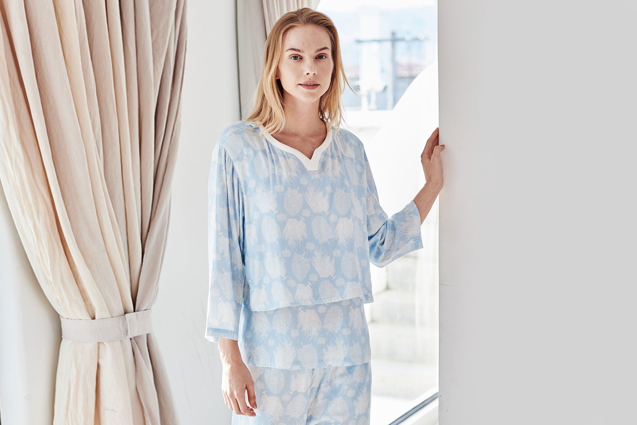 KISSGAL Women's Maternity Nursing Pajama Sets Postpartum Sleepwear for  Breastfeeding Top & Pants 2 Piece Pj S-XXL 