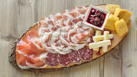 tagliere salumi pedrazzoli