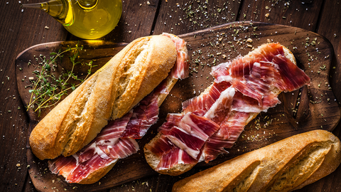 bocadillo con paleta