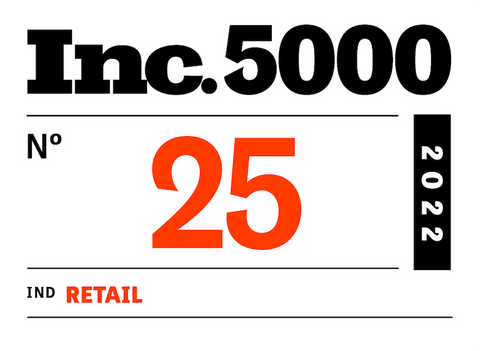 inc. 500 top 25 retailer for 2022