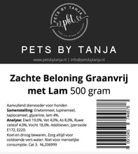 Afbeelding in Gallery-weergave laden, Zachte beloning graanvrij met lam hondensnack - Pets by Tanja
