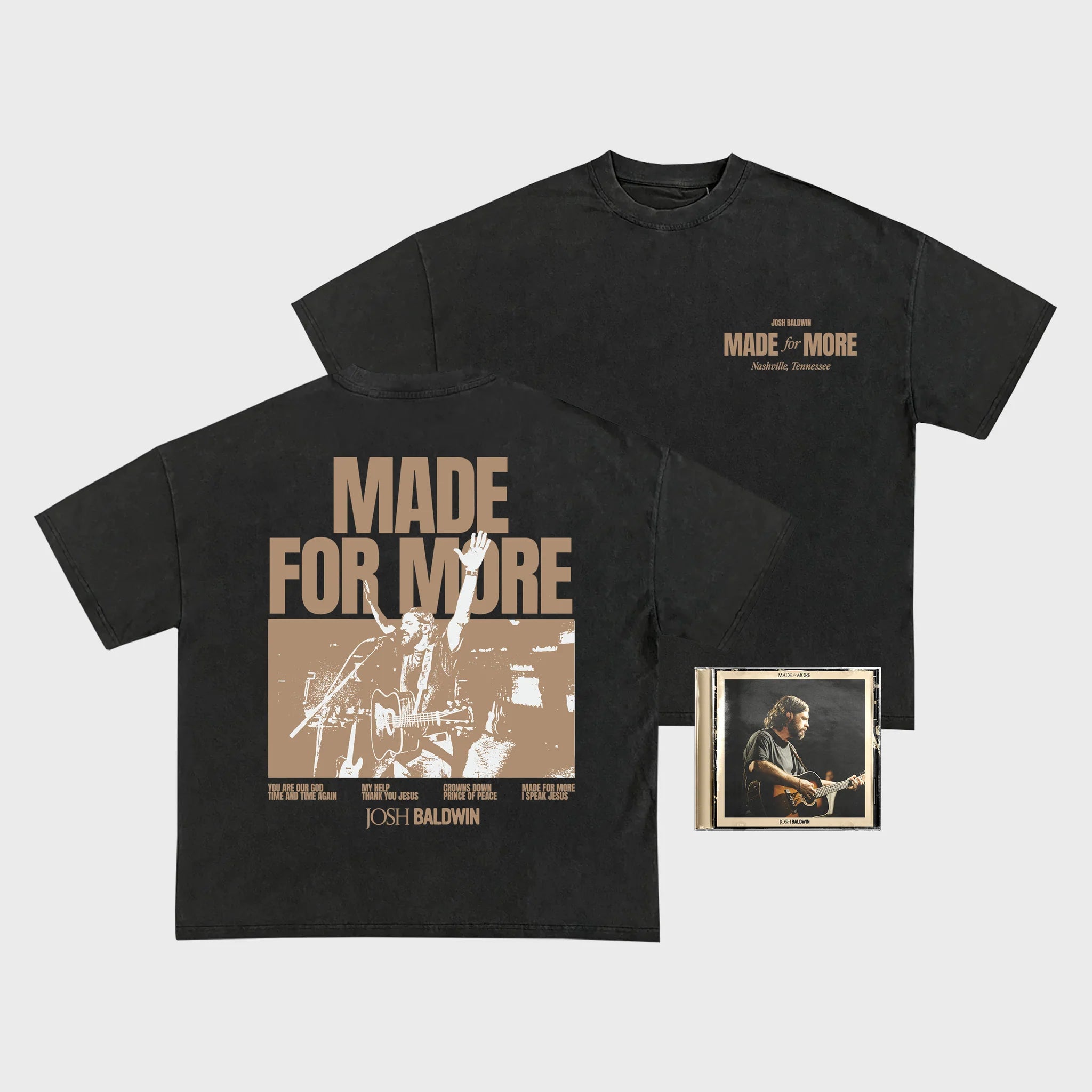 bethel Made for More Fan Pack - Shirt + SIGNED CD