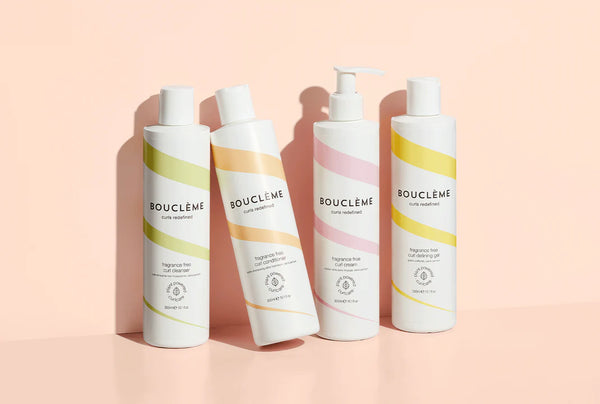 Bouclème's fragrance free curly hair care products
