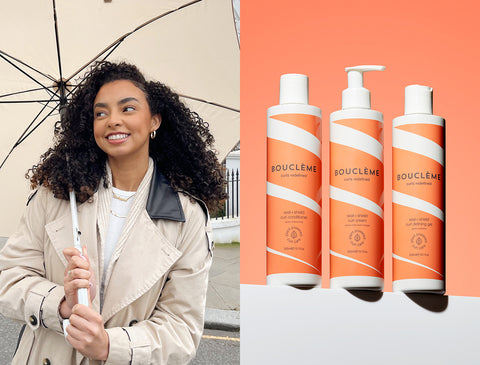 Bouclème's Seal and Shield Range of curly hair products to protect against humidity