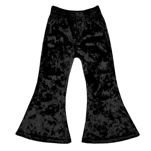  Baby Girls Bell-Bottom Pants Little Kids Velvet Flare