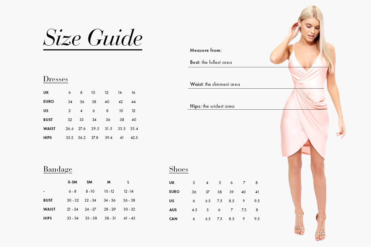 Size Guides – Miss G Couture