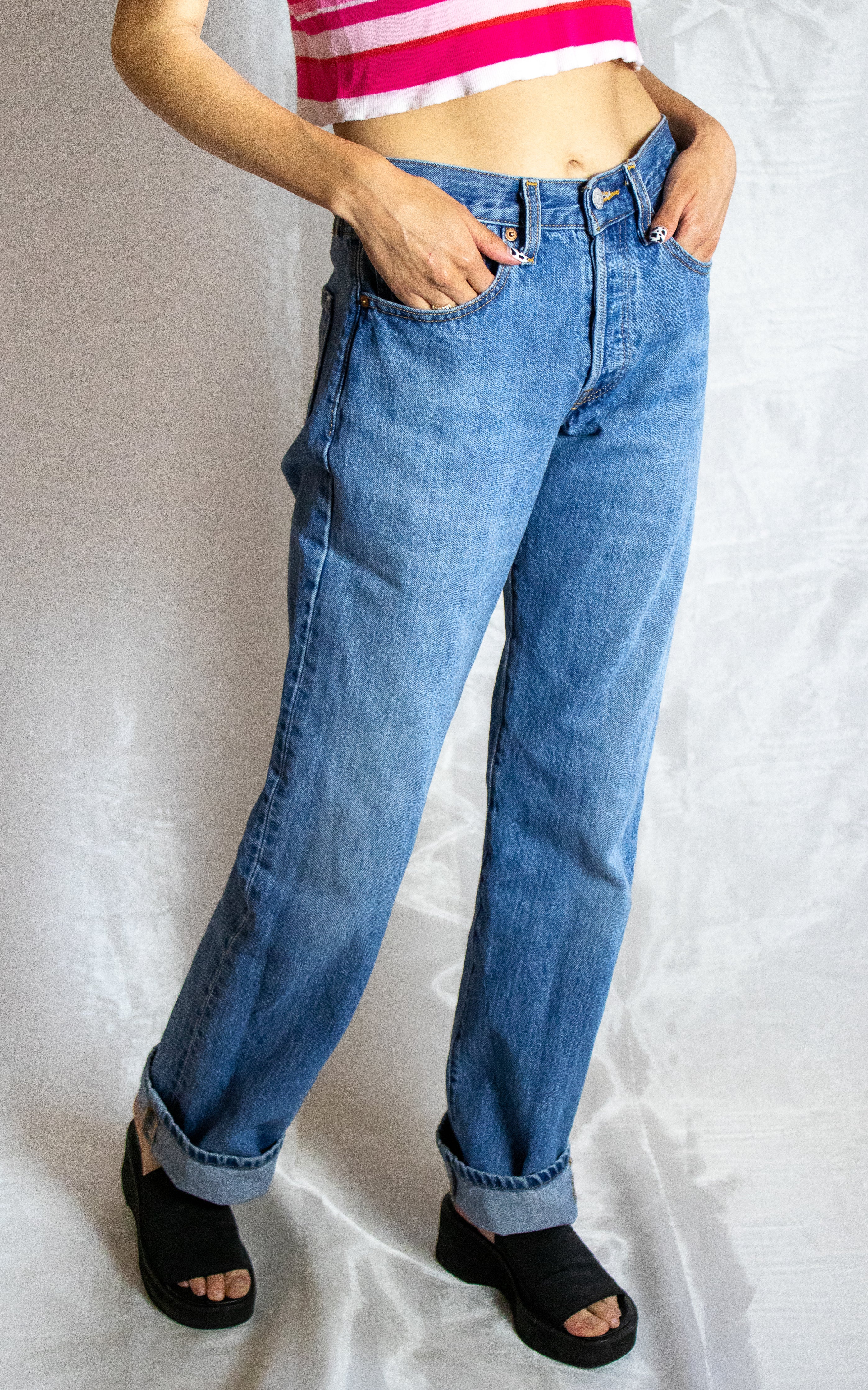 501 Levi's Medium Wash Jeans – JReyesFashion
