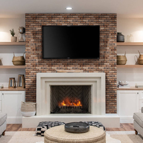 Wall Tiles With Various Textures For Fireplaces