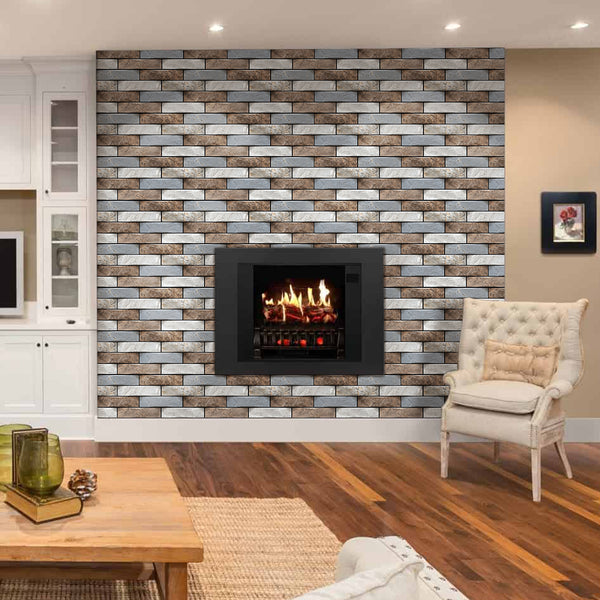 3D Stone Wall Tiles For Fireplaces