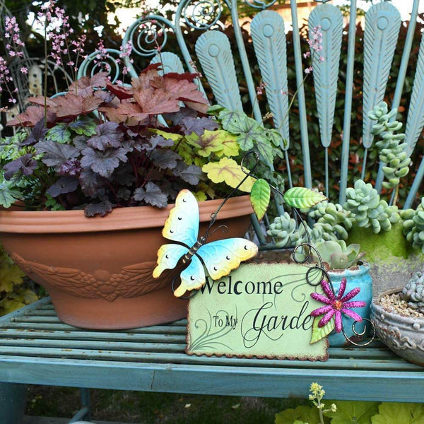 3D_Metal_Butterfly_and_Flower_Welcome_Sign_Wall_Art_Decor_Scene3