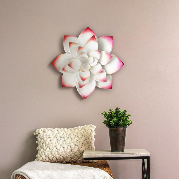 3D_Metal_Succulent_Wall_Decor_White_Scene