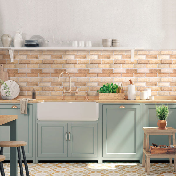 Removable Temporary Backsplash for Apartment Wall Decor, an Easy and A –  Commomy