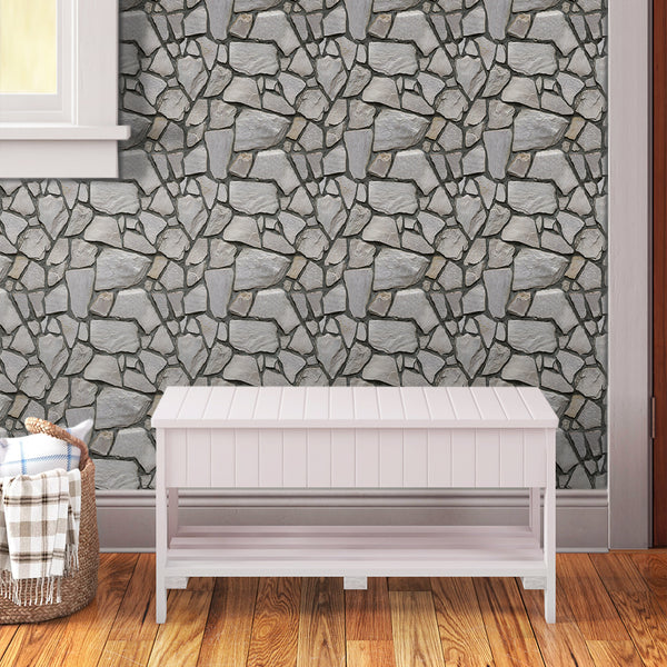 Decoración 3D_Vintage_Gray_Stone_Peel_and_Stick_Wall_Tile_commomy