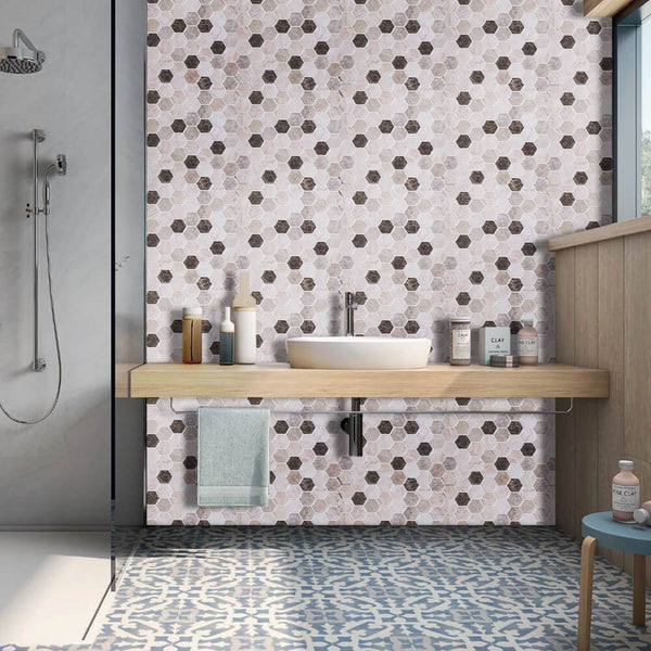 Brown_and_Pink_Hexagon_Marble_Peel_and_Stick_Backsplash_Tile_Scene5 (1)