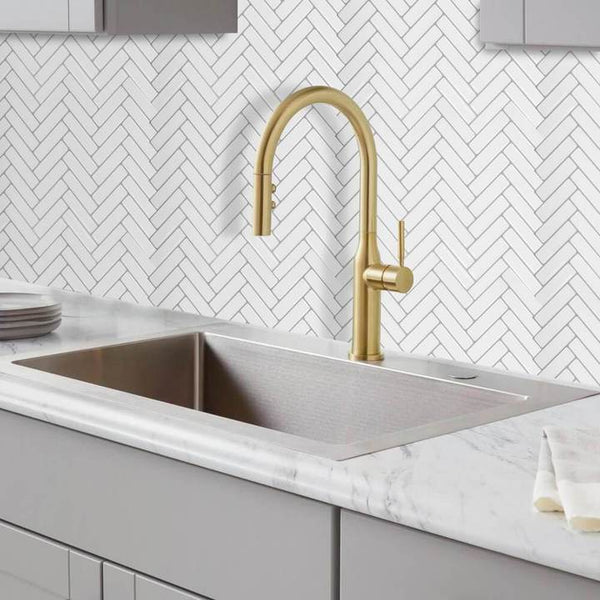 Commomy Decor-White-Thicker-Herringbone-Peel-and-Stick-Backsplash-Fliese-12_x+12_+Wasserdicht+Weiß+Selbst+klebende+Wandfliese,+Vinyl+3D+Abnehmbare+Dekorative+Fliese+Für+Küche, +Badezimmer,+Wohnzimmer,+Schlafzimmer