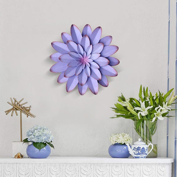 Commomy-Dekor-Water_Lily_3D_Metal_Flower_Wall_Decor