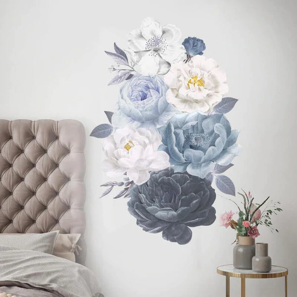 Peony Cluster Peel and Stick Wall Decals