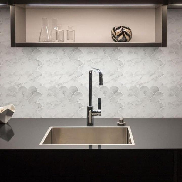 White_Marble_Grosor_Shell_Peel_and_Stick_Backsplash_Tile_12_x+12_+Impermeable+Auto+Adhesivo+Pared+Azulejo,+Vinilo+3d+Removible+Azulejo+decorativo+Para+Cocina,+Baño,+Sala+,+Dormitorio