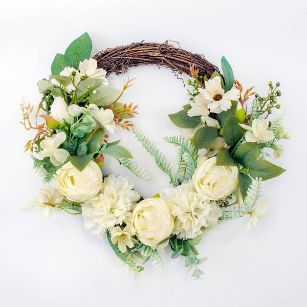 White_Peony_Clavel_Floral_Wreath_for_Front_Door_and_Home_Decor