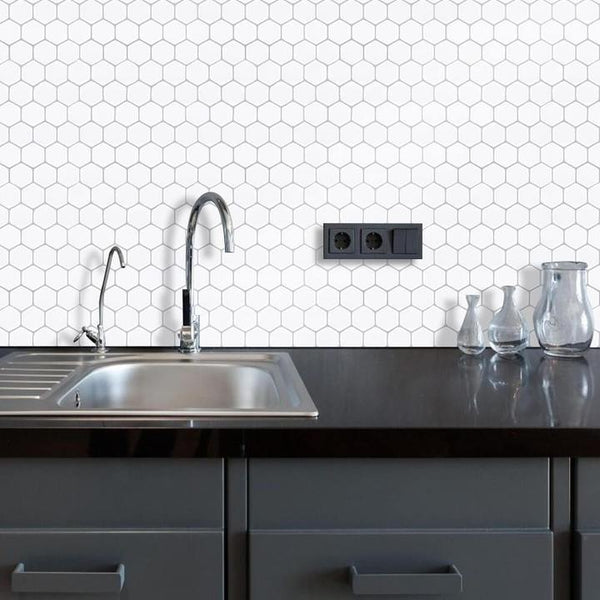 White_Grueso_Hexagon_Peel_and_Stick_Backsplash_Tile0