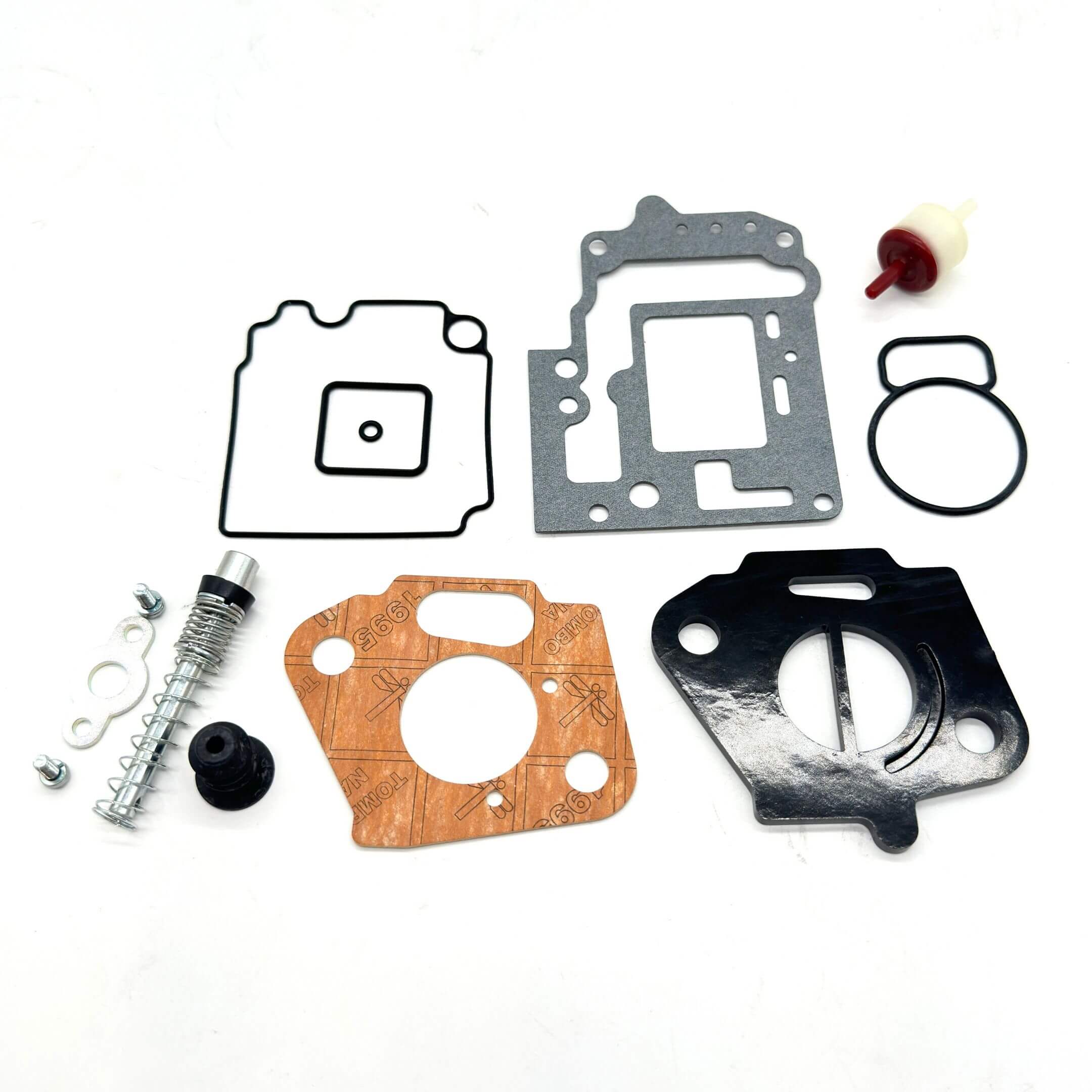 OIWA GARAGE Carburetor Gasket Rebuild Kit   13 Piece   Subaru Sambar Truck KS3, KS4 Models   1990 1998
