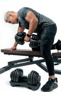 homegymadjustable dumbbell bench commercial grade