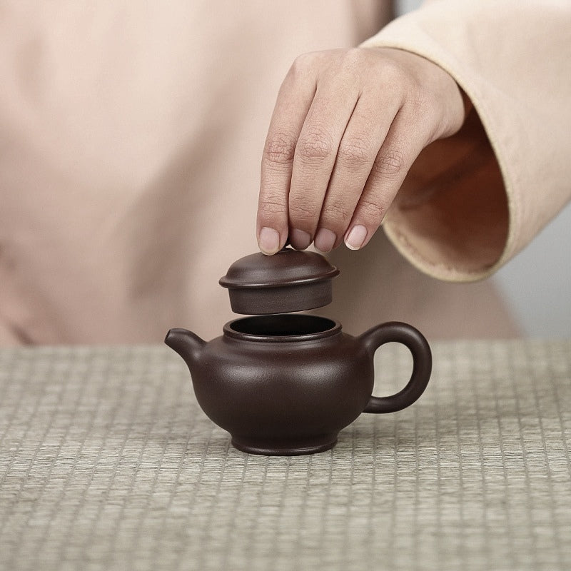 小品掇只壺宜興紫砂茶壺